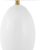 27" Gold Novelty Table Lamp With Empire Shade