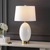 27" Gold Novelty Table Lamp With Empire Shade