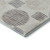 9' X 12' Ivory Beige And Gray Geometric Washable Area Rug With UV Protection