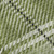 10' X 14' Green And Ivory Plaid Washable Area Rug With UV Protection
