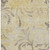 10' X 14' Gold Beige And Taupe Floral Washable Area Rug With UV Protection