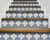 5" X 5" Nelly Peel And Stick Removable Tiles