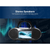 Bluetooth DVD Boombox with HD-INPUT AM/FM Radio and Stereo Speakers