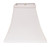 White No Slub Innsbruck Square Lamp Shade