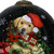 Christmas Puppy with Presents Hand Painted Mouth Blown Glass Ornament - 606114637752