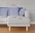 18 Lilac Blue Geostar Indoor Outdoor Throw Pillow