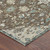8' Brown And Beige Round Medallion Washable Indoor Outdoor Area Rug