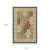 10' X 13' Navy Blue Tan And Black Oriental Area Rug With Fringe