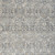 8' X 10' Charcoal Brown And Ivory Floral Distressed Area Rug With Fringe