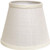 White Linen Empire Lamp Shade Home Accent