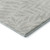 8' X 10' Ivory And Beige Floral Washable Area Rug With UV Protection
