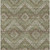 9' X 12' Olive Green And Blue Tribal Washable Indoor Outdoor Area Rug