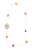 Collegiate-Clemson Artisanal Acrylic Chain Necklace