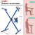 Keyboard Stand Piano Bench Combo Adjustable Key Board Stands 2 Padded Musician Chair Set
