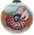 Sea Shell Hand Painted Mouth Blown Glass Ornament - 606114637868