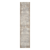 10' Ivory Abstract Power Loom Runner Rug