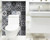 5" X 5" Black White and Gray Mosaic Peel and Stick Tiles