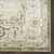 8' Cream Floral Distressed Runner Rug