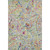 10' X 14' Gray Blue And Pink Paisley Washable Area Rug With UV Protection