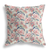 26 Red Pale Green Roses Indoor Outdoor Throw Pillow