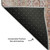 9' X 12' Orange And Gray Oriental Washable Area Rug With UV Protection