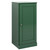 17" Green Solid Wood Free Standing Single Door Linen Cabinet