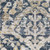 5' X 8' Navy Blue And Gold Oriental Area Rug
