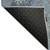 3' X 5' Denim Blue And Gray Damask Washable Indoor Outdoor Area Rug