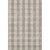 10' X 14' Beige And Ivory Plaid Washable Area Rug With UV Protection