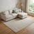 9' X 12' Ivory Beige And Tan Jute Hand Woven Area Rug