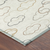 5' X 8' Linen And Wheat Abstract Washable Indoor Outdoor Area Rug