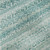 10' X 14' Aqua And Ivory Striped Washable Area Rug With UV Protection