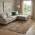 8' X 10' Rust Gray And Ivory Moroccan Washable Area Rug With UV Protection