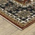 7' X 10' Red Oriental Area Rug With Fringe