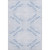 10' X 14' Blue And Ivory Floral Washable Area Rug With UV Protection