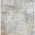 10' X 14' Linen Gray And Ivory Abstract Washable Area Rug With UV Protection