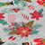 9' X 12' Silver Red Black Pink And Brown Floral Washable Indoor Outdoor Area Rug