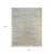 8' X 10' Beige Abstract Hand Knotted Area Rug