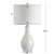 27" Clear Novelty Table Lamp With Drum Shade