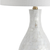 27" Clear Novelty Table Lamp With Drum Shade