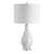 27" Clear Novelty Table Lamp With Drum Shade