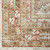 10' Ivory And Red Floral Medallion Distressed Runner Rug