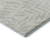 5' X 8' Ivory And Beige Floral Washable Area Rug With UV Protection