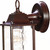 Dark Brown Hanging Waterfall Glass Lantern Wall Light