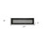 27" Black Wood Wall Mounted Accent Shelf