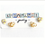Etymology Jewelry - Stud Earrings- Studs- Dainty Earrings 