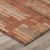 10' X 14' Orange And Brown Abstract Washable Indoor Outdoor Area Rug