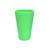 Neon Green Silicone Straight Shape Stemless Pint Glass