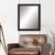 33" Dark Brown Accent Mirror