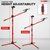 Mic Stand 4Pcs Floor Height Adjustable Tripod Microphone Stands